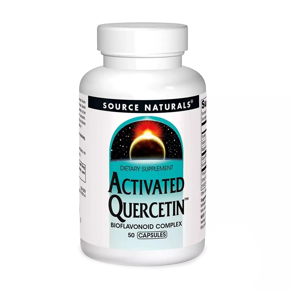 Активований кверцетин Source Naturals Activated Quercetin, 50 капсул